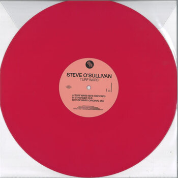 Steve O'Sullivan – Turf Wars 12" (2023, Phonogramme, Raspberry Vinyl)