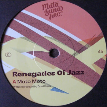 Renegades Of Jazz – Moto Moto / Zebra Talk 7" (2023, Matasuna Rec.)