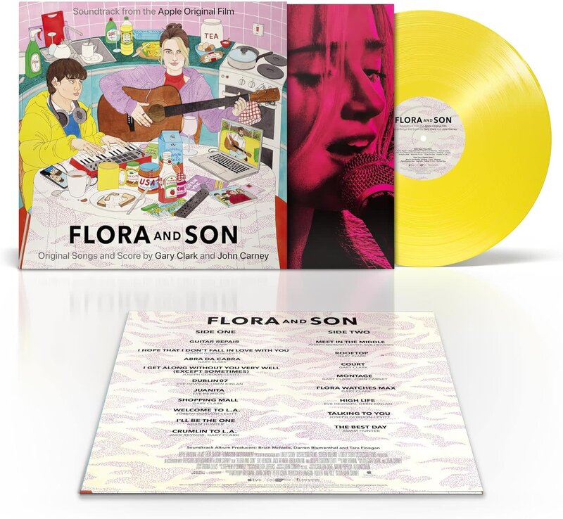 OST - Flora and Son - Original Songs and Score by Gary Clark & John Carney LP (2024, Yellow Vinyl)