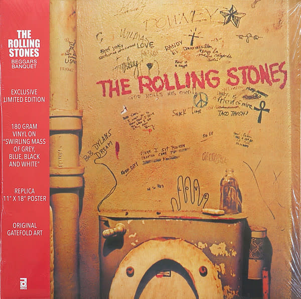 The Rolling Stones - Beggars Banquet LP [RSD2023April], Swirl Vinyl