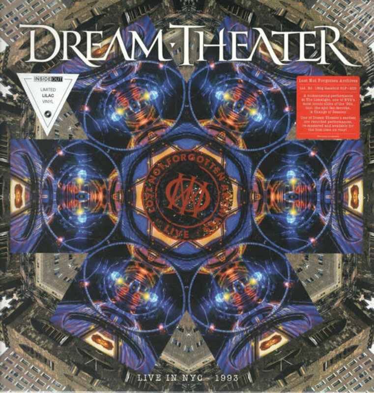 Dream Theater - Live In NYC - 1993 3LP + 2CD (2022 Reissue), Lilac, 180g