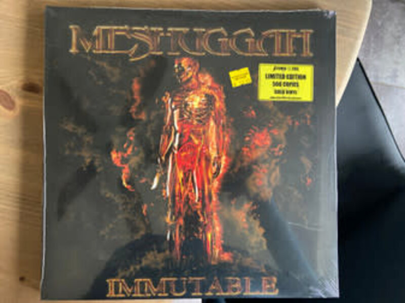 Meshuggah - Immutable 2LP (2022), Gold Vinyl, Limited 500