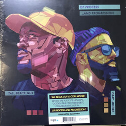 Tall Black Guy, Ozay Moore - Of Process And Progression LP (2021), Limited 200, Coke Bottle Clear