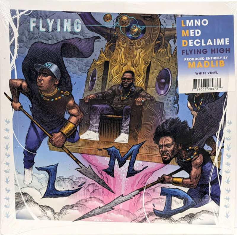 LMD (LMNO/M.E.D./Declaime/Prod. By Madlib) – Flying High LP (2022), White Vinyl