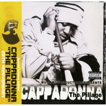 Cappadonna - The Pillage 2LP (2024), Limited 2000, Clear with Black Swirl, 25th Anniversary