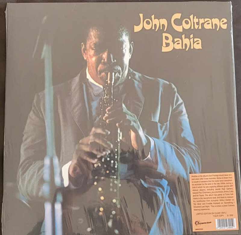 John Coltrane - Bahia LP (2023 Reissue), Limited 500, Clear Vinyl