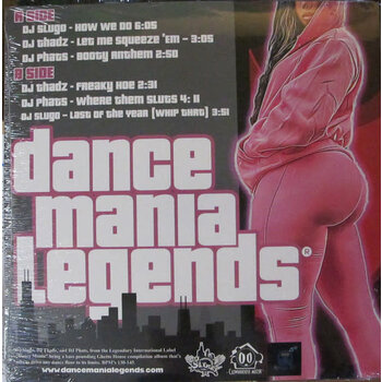 DJ Slugo / DJ Thadz / DJ Phats – Dance Mania Legends 12" (2023, Dance Mania Legends)