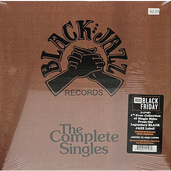 V/A - Black Jazz Records: The Complete Singles 2LP [RSDBF2023], Orange With Black Swirl, Compilation