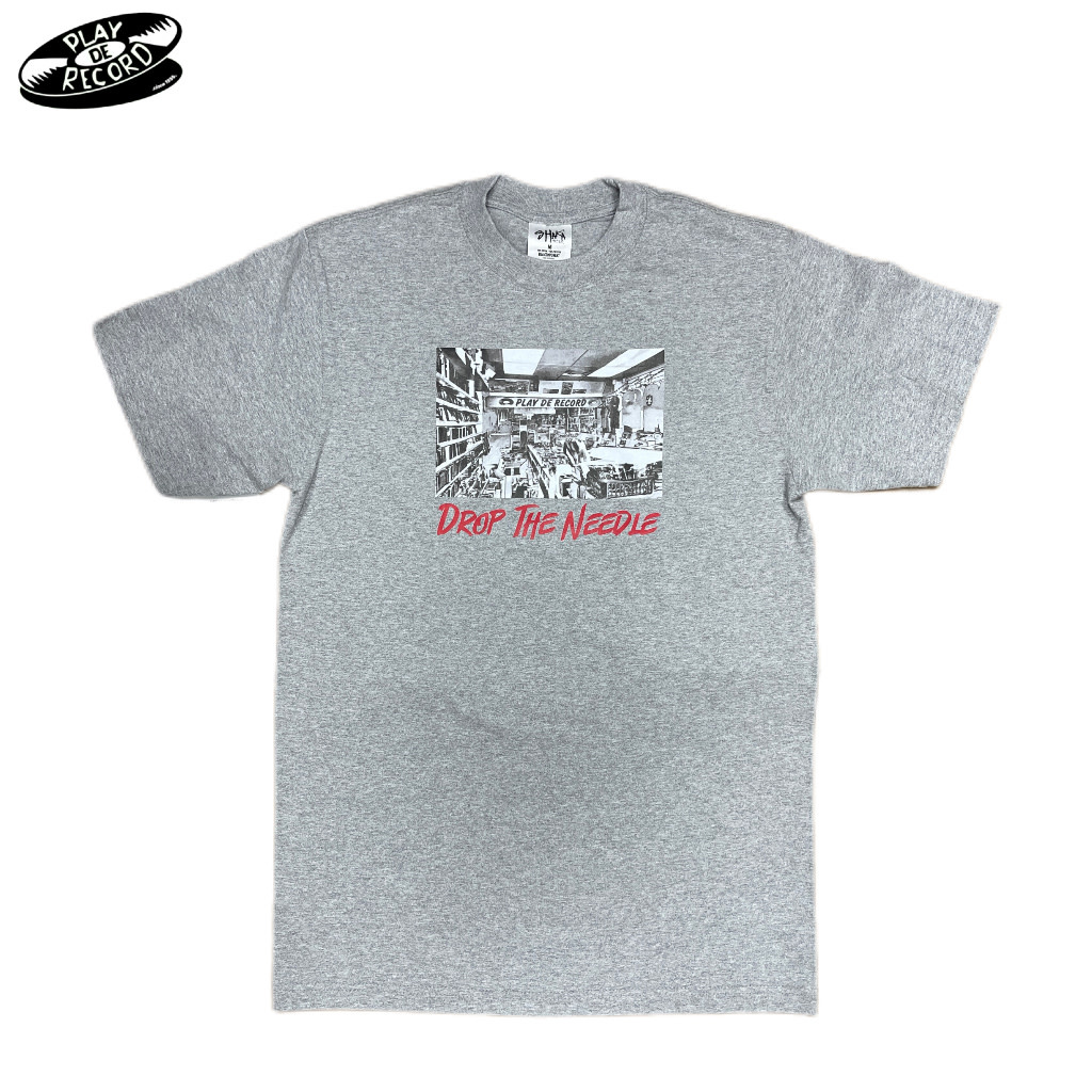 Drop The Needle "In De 90's" T-Shirt [GREY]