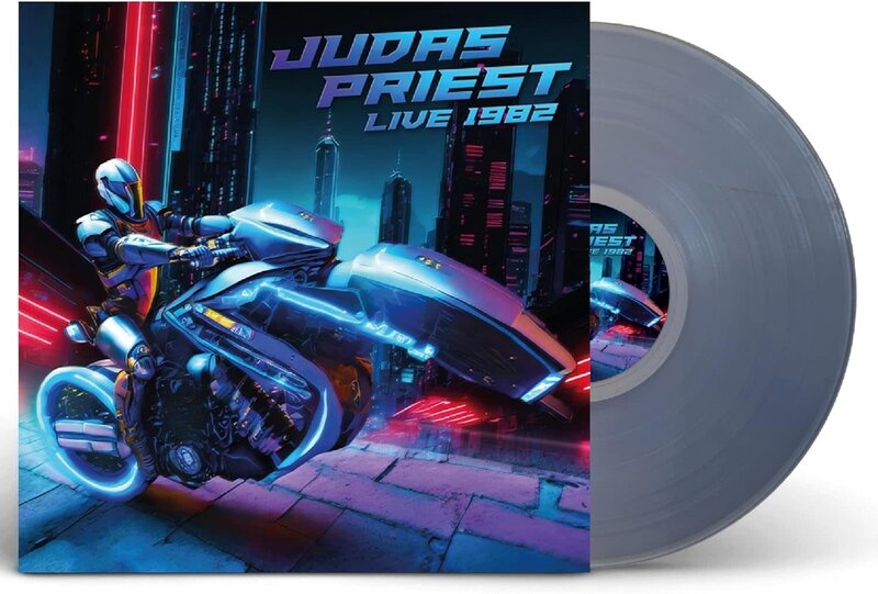 Judas Priest – Live 1982 LP (2023, Limited Edition Clear Vinyl)