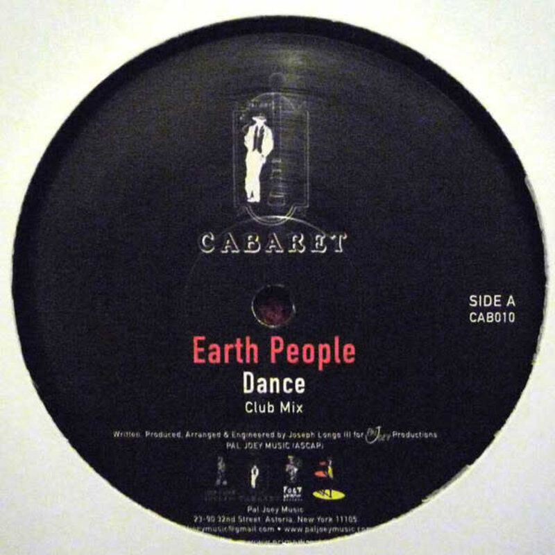 Earth People – Dance 12" (2024 Repress, Cabaret)