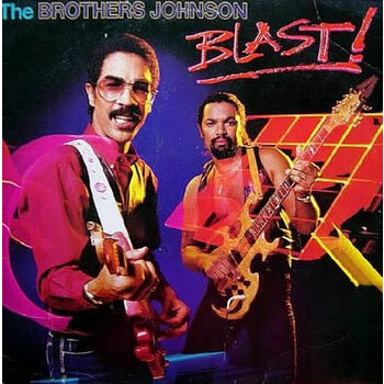 (VINTAGE) The Brothers Johnson - Blast! LP [Cover:VG,Disc:VG] (1982,Canada)