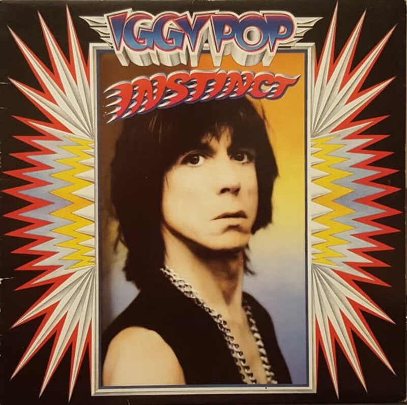 (VINTAGE) Iggy Pop - Instinct LP [Cover:NM,Disc:VG+] (1988,Canada)