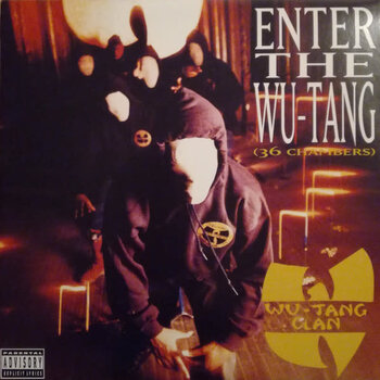 (VINTAGE) Wu-Tang Clan - Enter The Wu-Tang (36 Chambers) LP [Cover:VG+,Disc:NM] (Reissue)