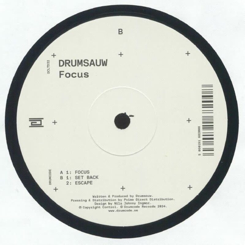 Drumsauw - Focus 12" (2024, Drumcode)