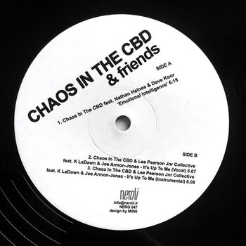 Chaos In The CBD & Friends – Emotional Intelligence / It's Up To Me 12" (2024 Repress, Neroli)