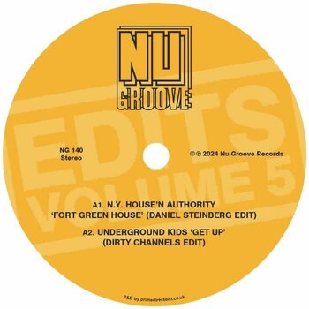 Various – Nu Groove Edits Volume 5 12" (2024, Nu Groove Records)