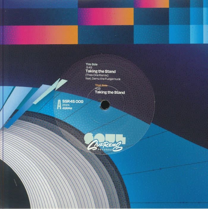 Soul Supreme - Taking The Stand 7" (2024, Soul Supreme Records)
