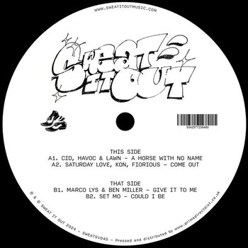 Various – Sweat It Out Sampler 12" (2024, Sweat It Out!)