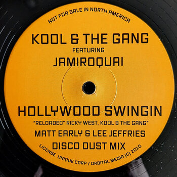 Kool & The Gang Featuring Jamiroquai – Hollywood Swingin (Matt Early & Lee Jeffries Remixes) 12" (2024, Sonic Digital)