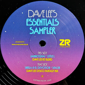 Dave Lee – Dave Lee's Essentials Sampler 12" (2023, Z Records)