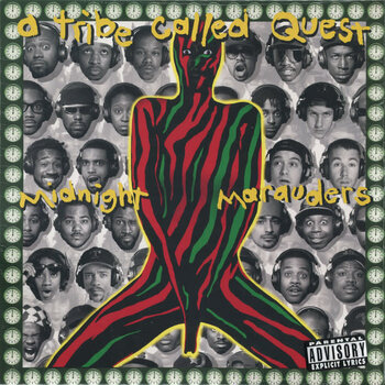 (VINTAGE) A Tribe Called Quest - Midnight Marauders LP [Cover:VG+,Cover:VG+] (2015 Reissue,US)