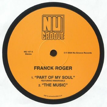Franck Roger – Cosmic Tree EP 12" (2024, Nu Groove Records)