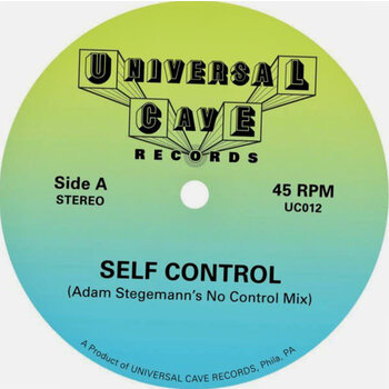 Adam Stegemann - Self Control / Up All Night / Too Much 12" (2024, Universal Cave)