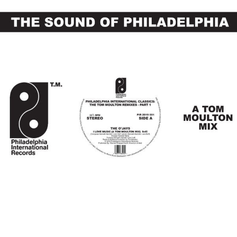 Tom Moulton – Philadelphia International Classics: The Tom Moulton Remixes: Part 1 2x12" (2024 Repress, Philadelphia International Records)
