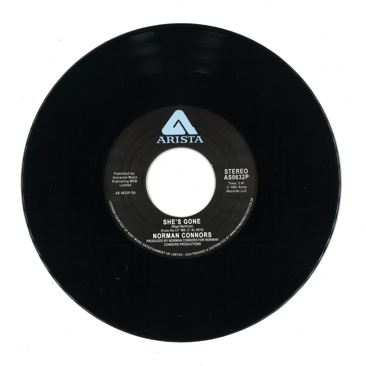 Norman Connors - She's Gone / Mr.C 7" [RSD2024April]