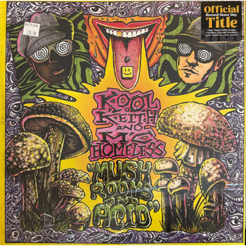 Kool Keith & MC Homeless - Mushrooms & Acid LP [RSD2024April], Limited 1200