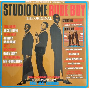 Various - Soul Jazz Records: Studio One Rude Boy 2LP [RSD2024April], Cyan