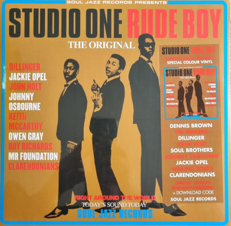 Various - Soul Jazz Records: Studio One Rude Boy 2LP [RSD2024April], Cyan