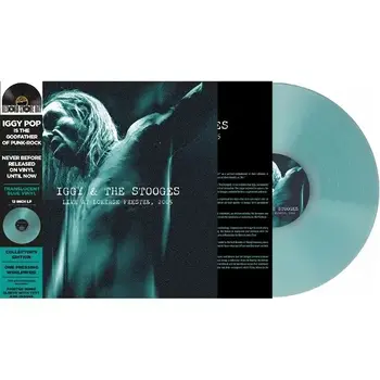 Iggy & The Stooges - Live At Lokerse Feesten 2005 LP [RSD2024April], Limited 2500, Translucent Blue Vinyl