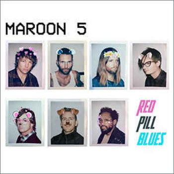 Maroon 5 ‎– Red Pill Blues LP (2018), White Vinyl