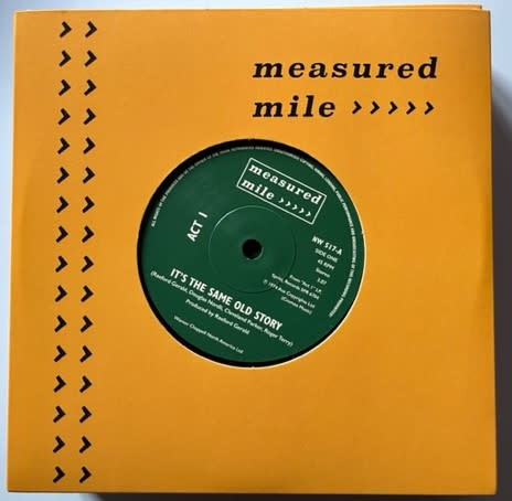 Act 1 / Ivano Fossati - It's The Same Old Story / Night Of The Wolf ( Tema Del Lupo ) 7" (2024)