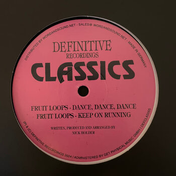 Nick Holder – Fruit Loops 12" (2024 Reissue, Definitive Recordings)
