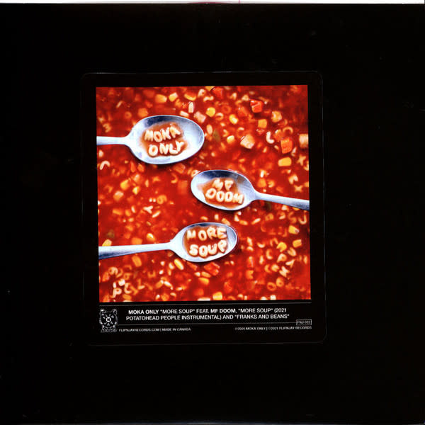 Moka Only Featuring MF Doom – More Soup 7" (2021 Reissue, FlipNJay Records)