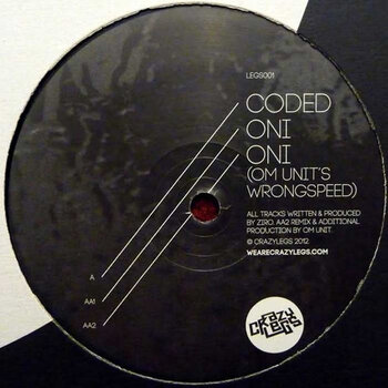 Ziro – Coded / Oni 12" (2012, Crazylegs)