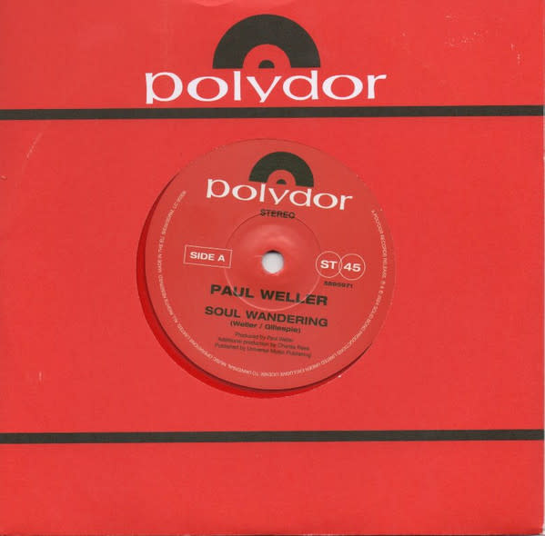 Paul Weller – Soul Wandering 7" [RSD2024April], Red Translucent Vinyl