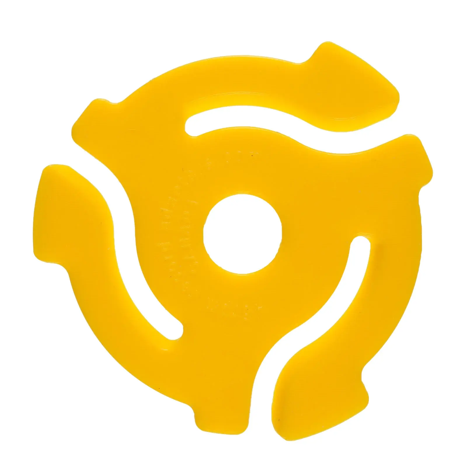Bags Unlimited inc 45 rpm Record Inserts - Yellow Plastic Snap-In 10 Pack