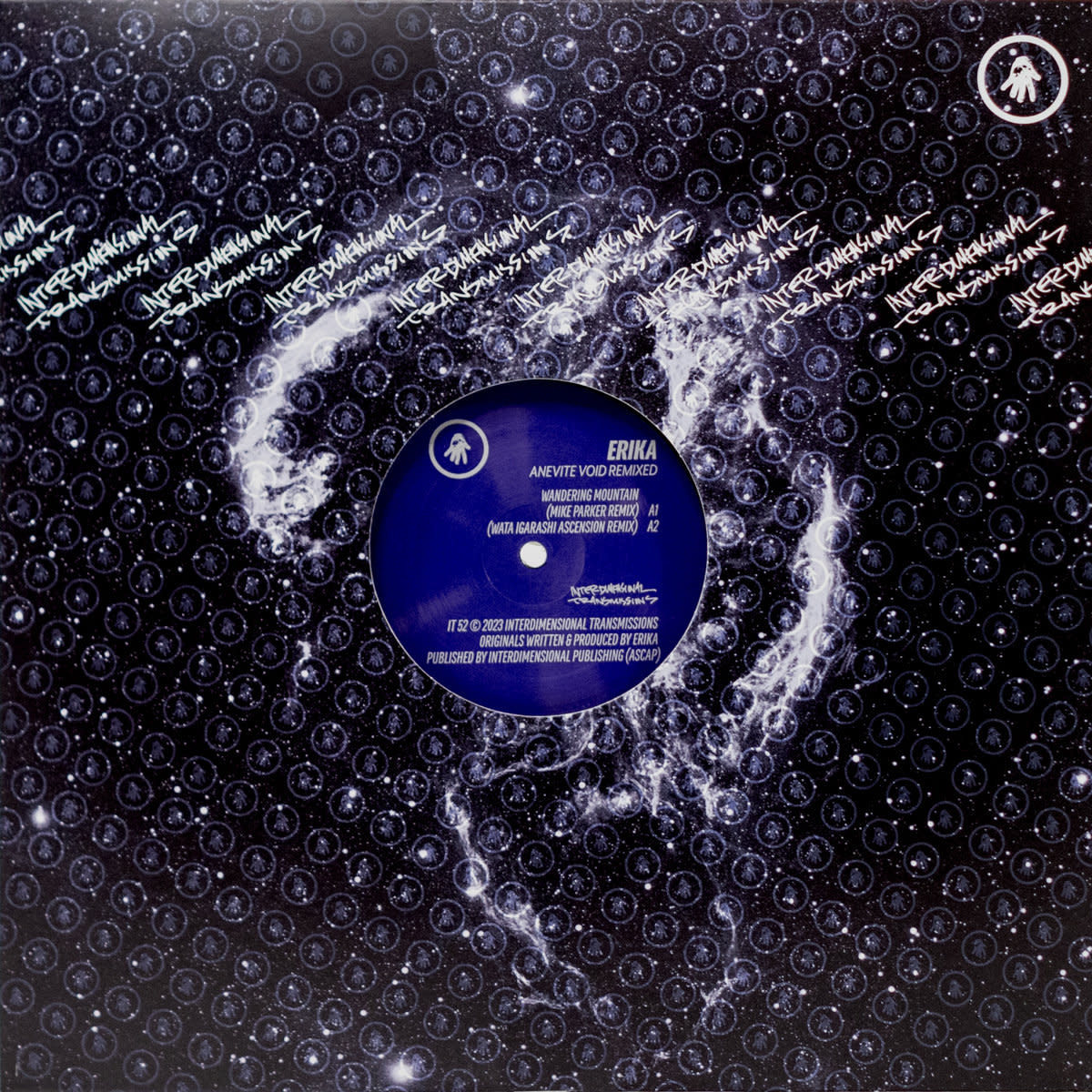 Erika -  Anevite Void Remixed 12" (2023, Interdimensional Transmissions)