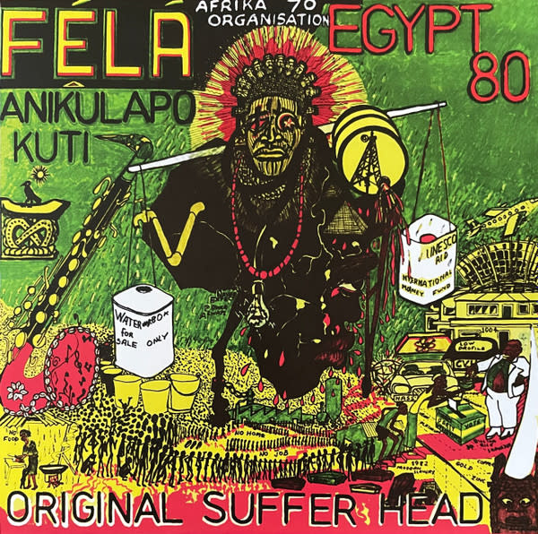 Félá Anikulapo Kuti & Egypt 80 – Original Suffer Head LP (2024 Reissue, Limited Edition, Green Vinyl)