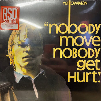 Yellowman - Nobody Move Nobody Get Hurt LP (2024 Reissue), RSD Essentials, 40th Anniversary, Lemonade Vinyl