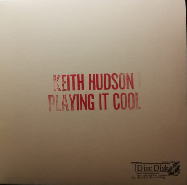 Keith Hudson – Playing It Cool & Playing It Right LP (2024 Reissue)