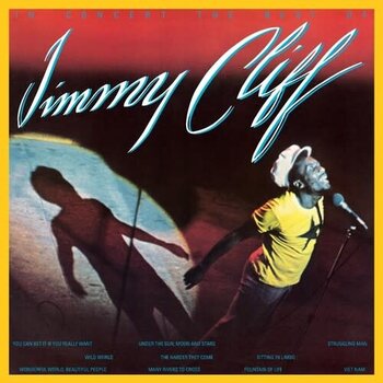 Jimmy Cliff – In Concert - The Best Of Jimmy Cliff LP (2024 Reissue, Transparent Red Vinyl)