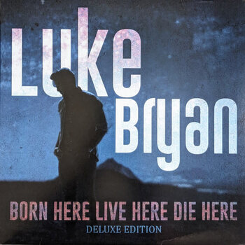 Luke Bryan - Born Here Live Here Die Here Deluxe Edition LP (2021), Blue Vinyl