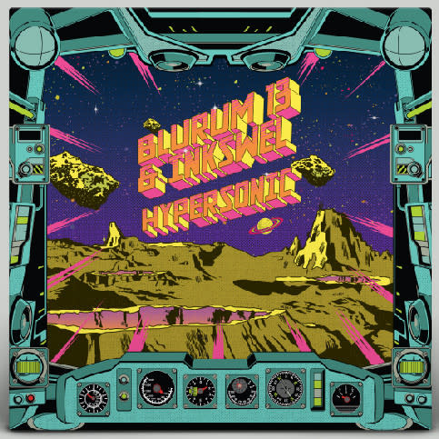 Blurum13 & Inkswel – Hypersonic LP (2024, Inner Tribe Records)