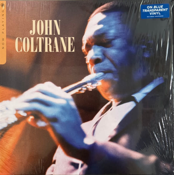 John Coltrane – Now Playing LP (2024, Compilation, Rhino Records, Transparent Blue Vinyl)