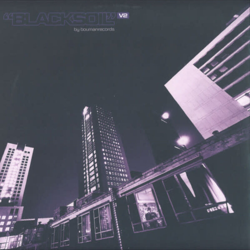 Orlando Voorn – Black Soil v2 12" (2024, Bouman Records)